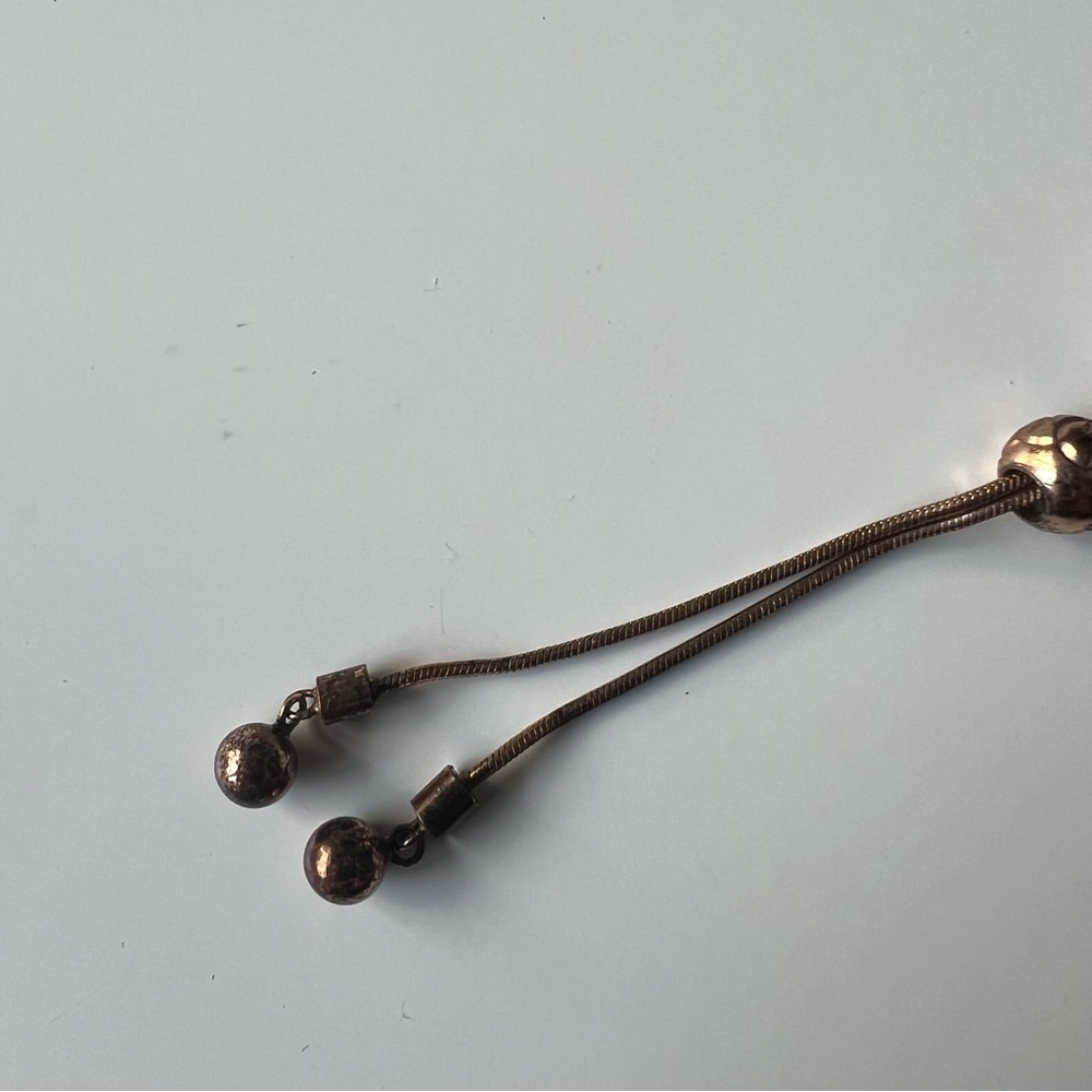 Diamonique adjustable tennis bracelet - Picture 5 of 9
